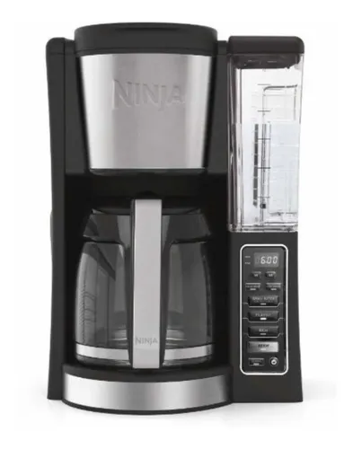 Cafetera Ninja Coffee Bar CF091 automática negra y plata de goteo 110V