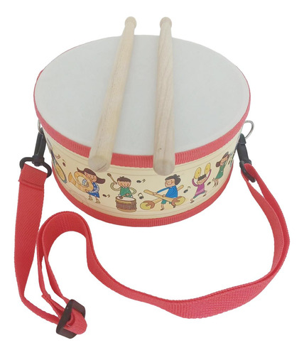 Juego De Batería Para Niños, Tambores De Juguete De Madera