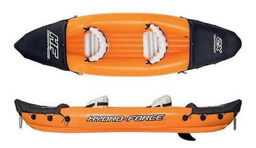 Bote Inflable Kayak X2 Personas Remos Inflador 