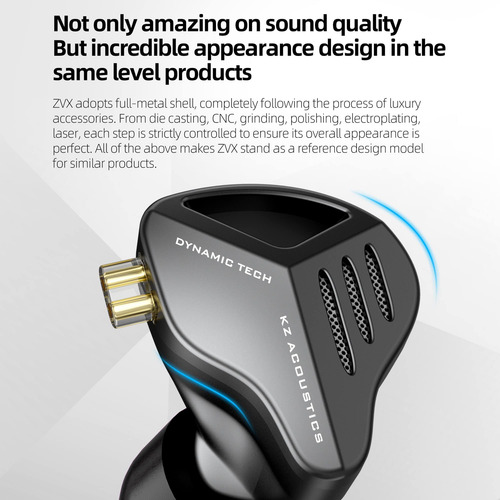 Keephifi Kz Zvx - Auriculares Intrauditivos Con Monitor De O