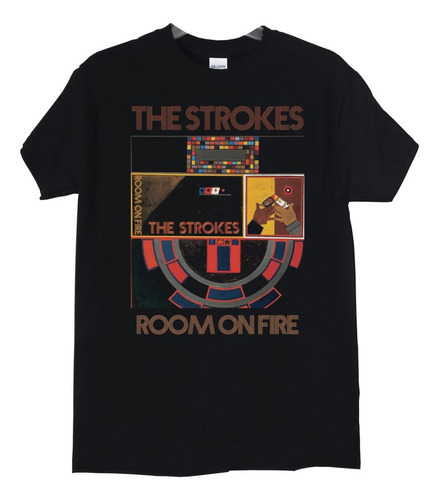Polera The Strokes Room On Fire Rock Abominatron
