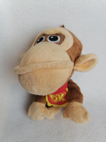 Peluche Original Donkey Kong Baby Super Mario Nintendo 16cm.