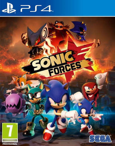 Sonic Forces Standar Edition  Ps4 Fisico/ Mipowerdestiny