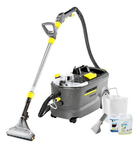 Lava Tapicerias Karcher Puzzi 10/2 Adv Prof Tienda Oficial Color Gris/Negro/Amarillo