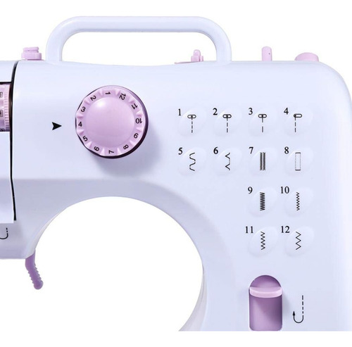 Máquina De Coser Portátil Eléctrica 12 Puntadas Advenco