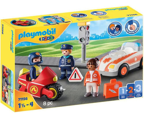 Playmobil 1.2.3 Héroes Cotidianos