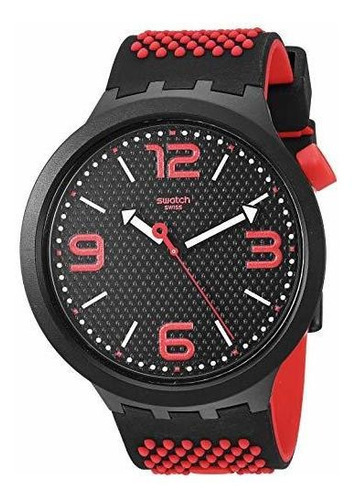 Reloj Swatch Para Hombre So27b102 Big Bold De Cuarzo Color