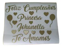 Comprar Calcomanias Personalizadas Para Globos Rotuladas 