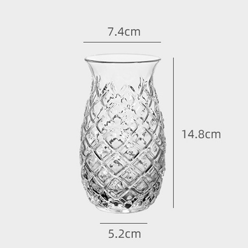 Contenedor De Jugo De Vidrio De Piña, Accesorios De Barra,
