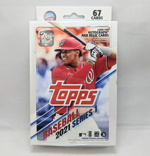 Paquete De Perchas De Béisbol Topps Serie 1 2021