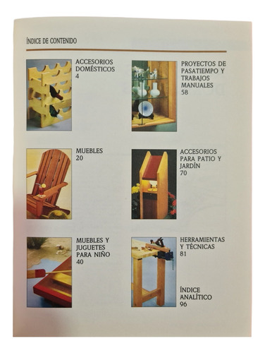 Proyectos Fáciles De Carpintería Segunda Parte Ed Trillas