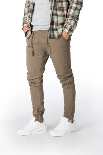 Pantalón Gabardina Puño Hombre / Turk Harlem 002