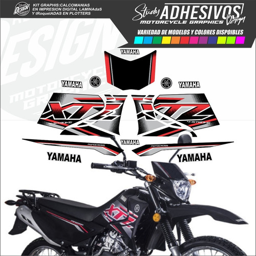 Calcomanias Yamaha Xtz 125 2018 Tipo Originales