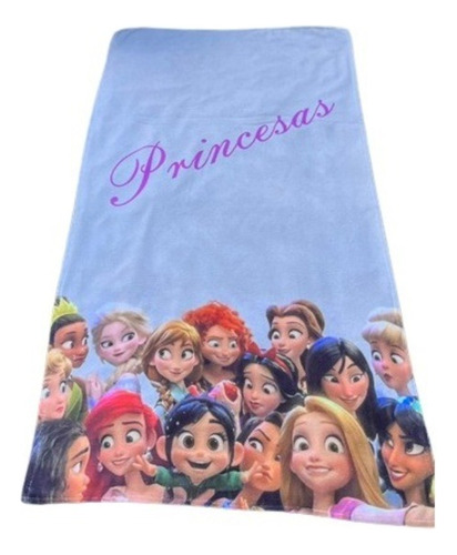 Toalla Microfibra - Princesas Disney