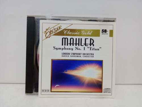 Mahler- Symphony No. 1 In D Major- Cd, Estados Unidos 1994