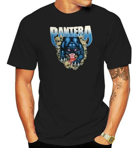 Camisa Pantera 2002 Pantera Calaveras Dimebag Heavy Metal