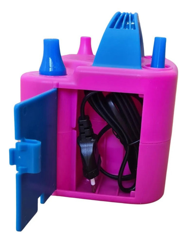 Inflador Eléctrico De Globos Doble Pico Aire Eléctrico