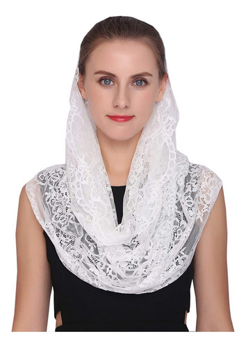 Mantilla De Encaje Español Velo Capilla Mantilla Infinity