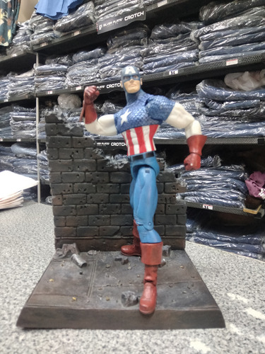 Marvel Select, Capitán América, Steve Rogers!! (Usado)