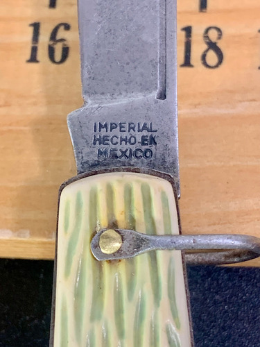 Antigua Navaja Imperial Mexico (incompleta) Claro (Usado)