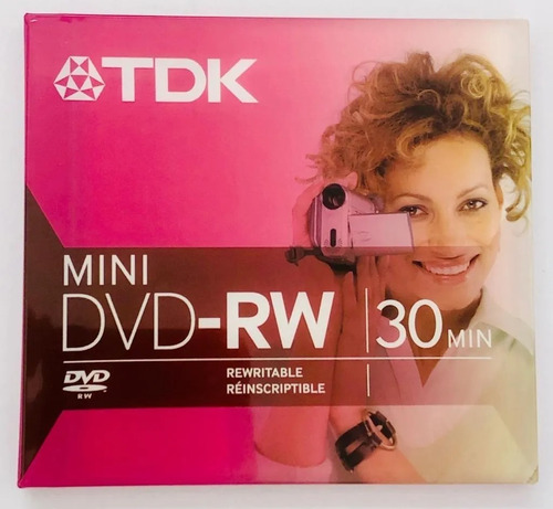 Mini Dvd-rw Tdk 30min Ideal Filmadoras Y Otros Equipos