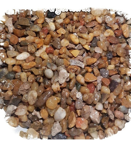 Granza - Grava Para Peceras Acuarios X 1 Kilo De 3 A 6 Mm