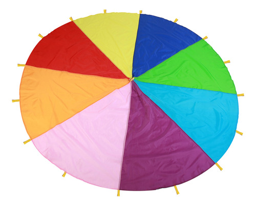 Juego De Paracaídas Para Niños, Multicolor, Arcoíris, Para N