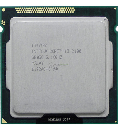 Procesador Intel I3 2100 3.10ghz Lga 1155 