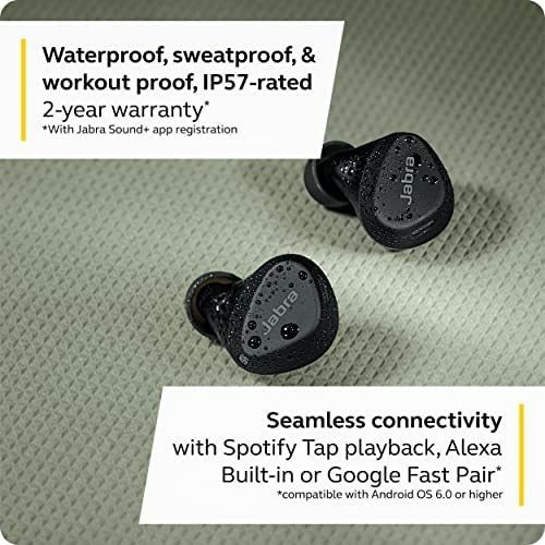 Imagen 2 de 6 de Jabra Elite 4 Active In-ear Bluetooth Earbuds: Verdaderos 4