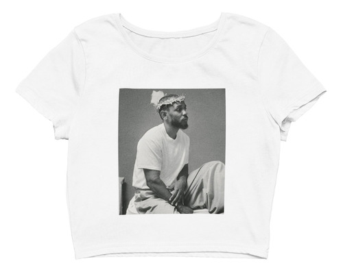 Playera Crop Top De Kendrick Lamar Axe Ceremonia 2024