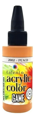 Tinta Acrylic Color Game 30ml Diversas Cores - Talento Cor 2002 - PEACH
