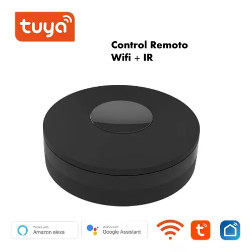 Control remoto inteligente IR, todo en uno, control remoto infrarrojo WiFi  universal para TV, DVD, aire acondicionado STB, etc., compatible con Alexa