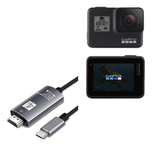 Cable Boxwave Compatible Con Gopro Hero 7 Black - Cable Smar