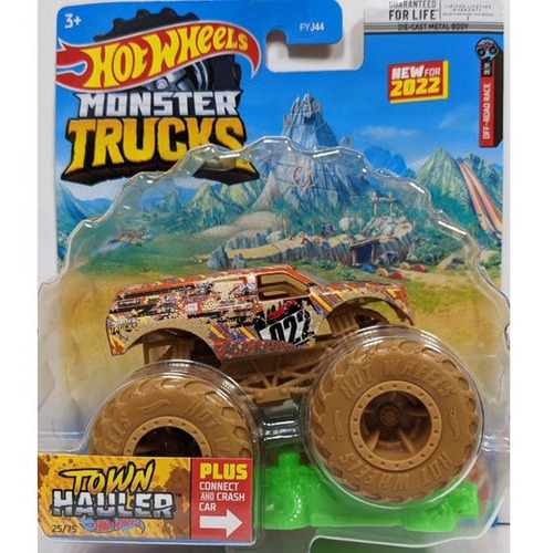 Hot Wheels Monster Truck - Town Hauler 1/64 Autos Modelismo