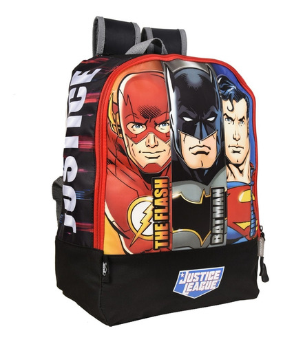 Mochila Primaria Liga De La Justicia 100% Original Ligera