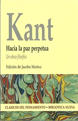 Libro Kant Hacia La Paz Perpetua De Immanuel Kant Ed: 1