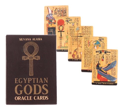 Tarot Egipcio Oráculo Dioses Egipcios Mazo + Manual Pdf