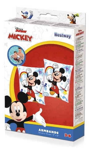 Bracitos Bestway Inflables Mickey 23x15cm