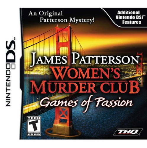 Jogo Womens Murder Club Games Of Passion Para Nintendo Ds