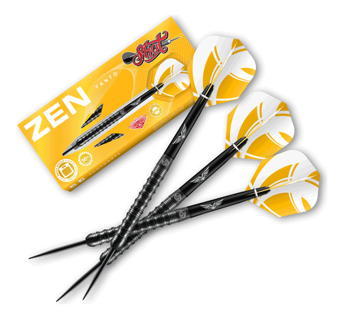 Shot! Dardo Zen Tanto 90% Tungsteno Pro Juego Punta Acero