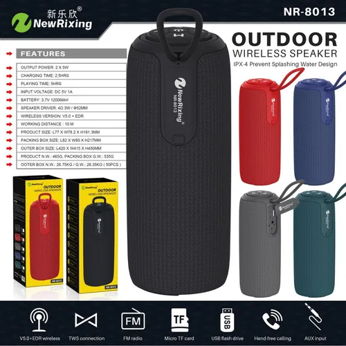 Bocina Parlante Mi Portable Bluetooth Speaker Radio Nr8013