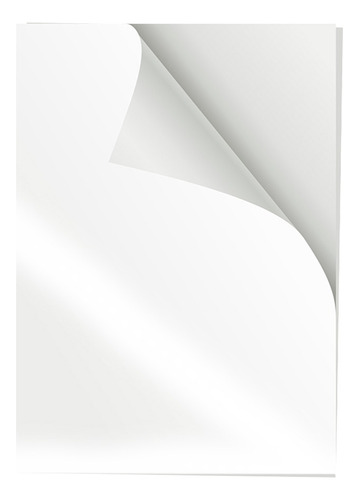 Papel Couche Adhesivo Brillante Carta 500 Hojas Dimasa Color Blanco