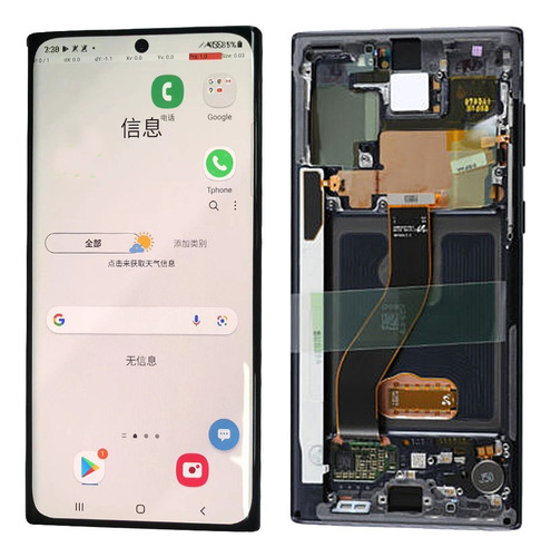 Montaje Oled Con Marco Para Samsung Galaxy Note 10