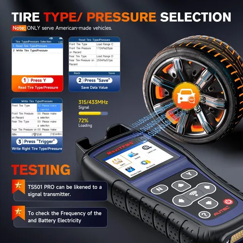 Herramienta De Programación Tpms Autel Maxitpms Ts501 Pro 20