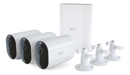 Netgear Arlo Pro 5s 2k Xl Sistema De Segurança Vms4362p Cor Branco