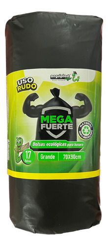 Rollo Bolsa De Basura Grande 70 X 90 Anguiplast Uso Rudo Eco