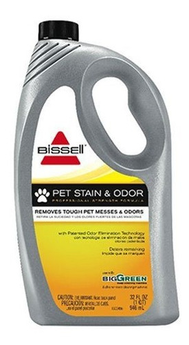 Bissell 72u8 mascota Manchas Y Olor Formula  limpiado.