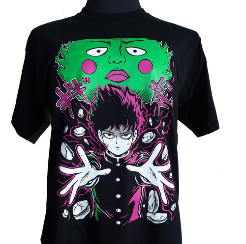 Polera Anime Mob Psycho 100 Hoyuelo - Serigrafía