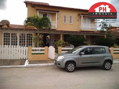 Casa Mobiliada Com Hidro - Cond. Casamares Margeado Pela Lagoa - 1239