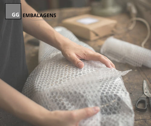 Faça Sua Mudança Com Plastico Bolha Forte 130x100 Resistente